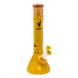 Maple Glass Jade Yellow Beaker Bong 14 Inches