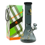 Maple Glass Grey Beaker Bong 12 Inches