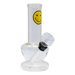 Clear Smiley Face Bong 5 Inches