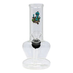 Clear Ricky M Bong 5 Inches