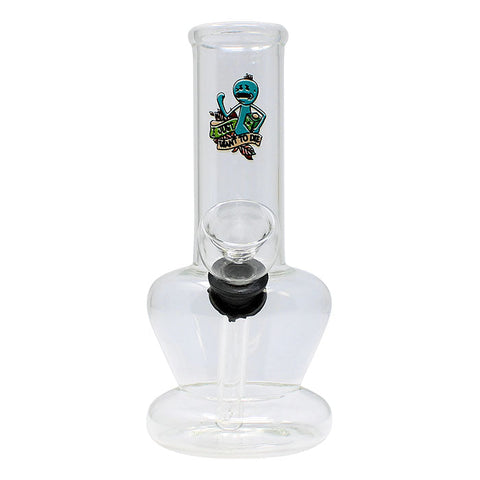 Clear Ricky M Bong 5 Inches