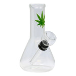 Clear Leaf Bong 5 Inches