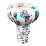 Round Shaped Graphics Design Silicon Bowls 14 And 19mm