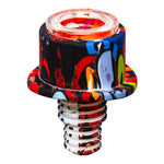 Round Shaped Graphics Design Silicon Bowls 14 And 19mm