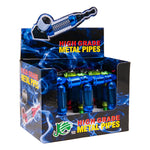 Anodized Smoke Visible Metal Pipe 4 Inches