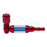 Anodized Smoke Visible Metal Pipe 4 Inches