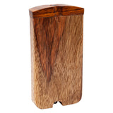 TEAK WOOD ROUND DUGOUT 4 INCHES