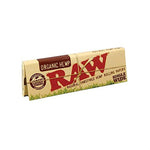 Raw Organic Hemp single wide Rolling Papers