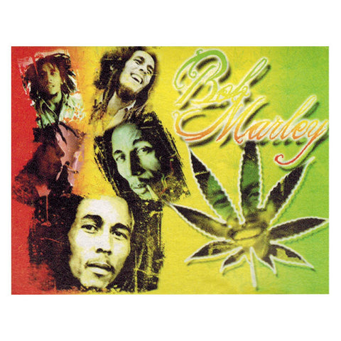 Bob Rasta Leaf Flag