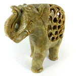Stone Crafted Elephant Statue