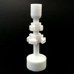 CERAMIC DOUBLE JOINT ADUSTABLE NAIL JOINT 14MM AND 19MM