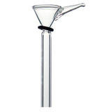 IN BUILT PLAIN GLASS BOWL WITH 3" STEM AND JOINT