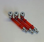 SLEEK RED ACRYLIC METAL PIPE