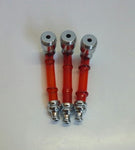SLEEK RED ACRYLIC METAL PIPE