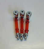 SLEEK RED ACRYLIC METAL PIPE