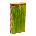 STRIPED COLORED WOODEN DUGOUT WITH GRIP 3 INCHES