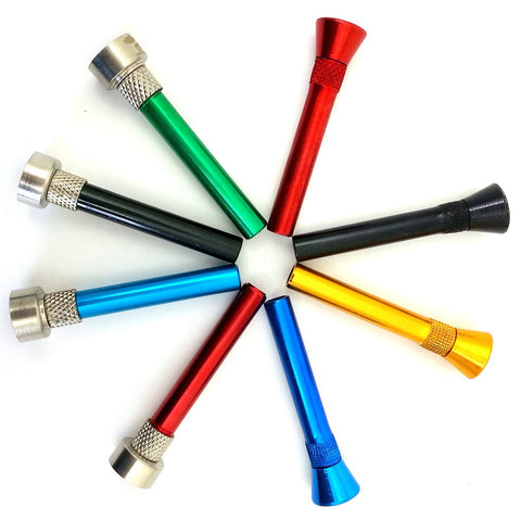 ASSORTED COLORED METAL STEM 3 INCHES