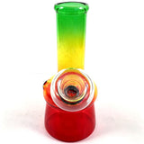 RASTA COLORED MINI BONG 6 INCHES