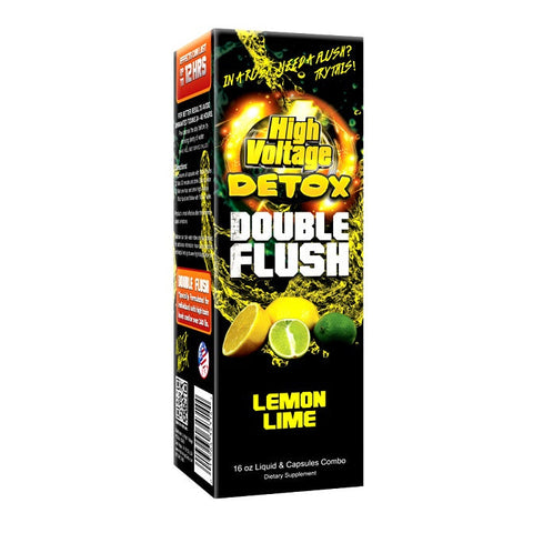 HIGH VOLTAGE DOUBLE FLUSH LIME LEMON 16OZ
