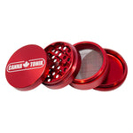 CANNATONIK ANODIZED ALUMINIUM GRINDER 56 MM RED