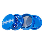 CANNATONIK ANODIZED ALUMINIUM GRINDER 56 MM BLUE