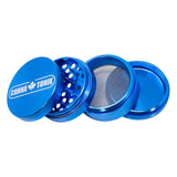 CANNATONIK ANODIZED ALUMINIUM GRINDER 56 MM BLUE