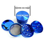 CANNATONIK ANODIZED ALUMINIUM GRINDER 56 MM BLUE