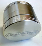 CANNATONIK ANODIZED ALUMINIUM GRINDER 56 MM SILVER