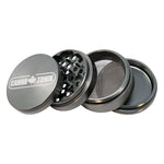 CANNATONIK ANODIZED ALUMINIUM GRINDER 56 MM GREY