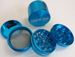 CANNATONIK ANODIZED ALUMINIUM GRINDER 56 MM LIGHT BLUE