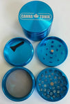 CANNATONIK ANODIZED ALUMINIUM GRINDER 56 MM LIGHT BLUE