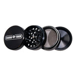 CANNATONIK ANODIZED ALUMINIUM GRINDER 50 MM BLACK