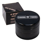 CANNATONIK ANODIZED ALUMINIUM GRINDER 50 MM BLACK