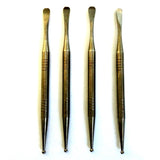 STAINLESS STEEL DABBER STICK WITH SHARP POINT AND SCOOPER