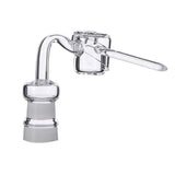 QUARTZ CARB CAP WITH DABBER AND HANDLE