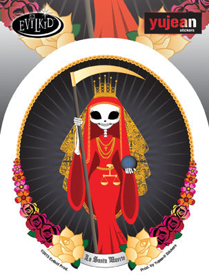 SATA MUERTE STICKER