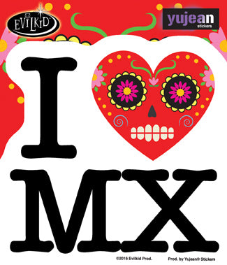 I HEART MX STICKER