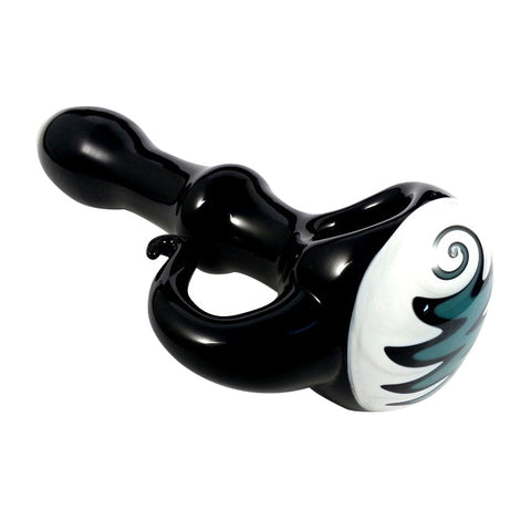 Sleeked Urn Shaped Glass Pipe