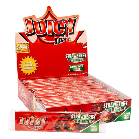 Juicy Jay Rolling Papers Strawberry King Size