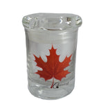 CANNATONIK MAPLE LEAF AIRTIGHT GLASS JAR 3 INCHES