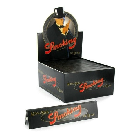 SMOKING BLACK DELUXE KING SIZE