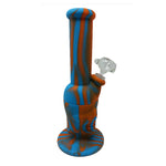 CANNATONIK Silicone STRIPED PINK SKULL BONG