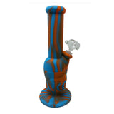 CANNATONIK Silicone STRIPED PINK SKULL BONG