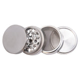 ALUMINIUM SILVER GRINDER 42 MM
