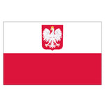 POLAND  WITH EAGLE FLAG