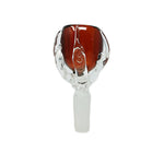Clear GLASS BOWL HOLD IN PAW 14 MM