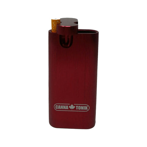 RED ALUMINIUM DUGOUT WITH ONE HITTER
