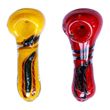 INSIDE OUT DICRO GLASS SMOKING PIPE 3 INCHES