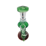 CANNATONIK STRAIGHT GREEN RECYCLER BONG