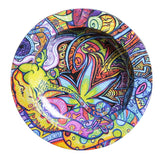 New 1pcs Metal Cigarette Ashtray Home Creative Personality Bar Cigar Ashtray Portable Men's Gadgets Smoking Accessories